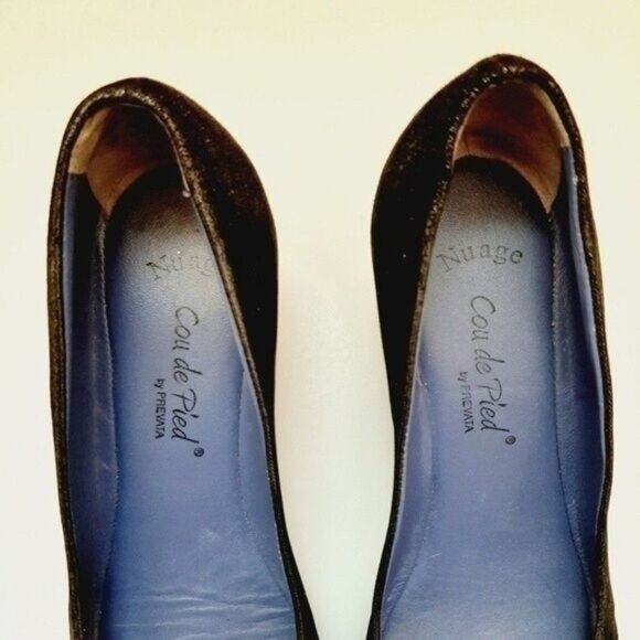 Cou de Pied by PREVATA Italy Women's Light Wedge Shoe Sz 6 - Picture 6 of 12